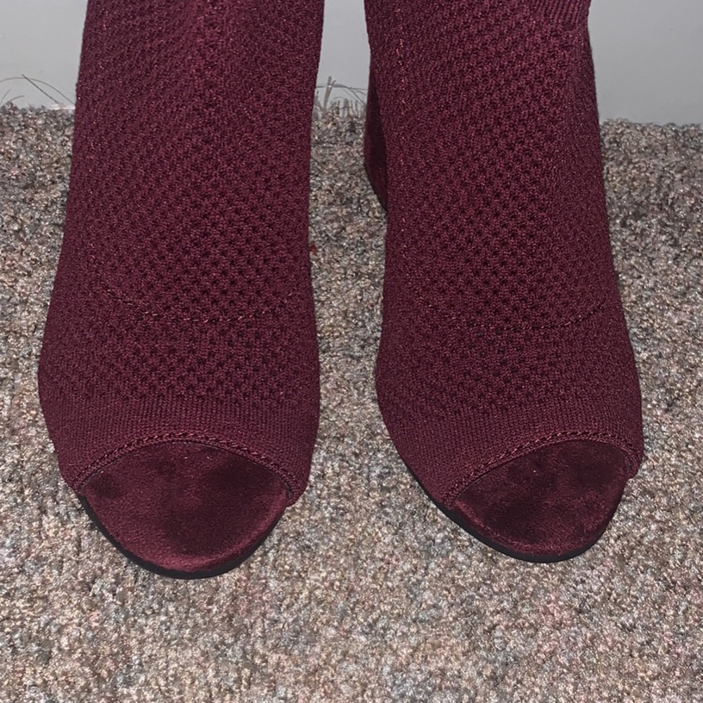 New Seven Dials opened toe booties